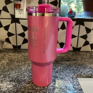 Starbucks+Stanley Winter Pink Cup